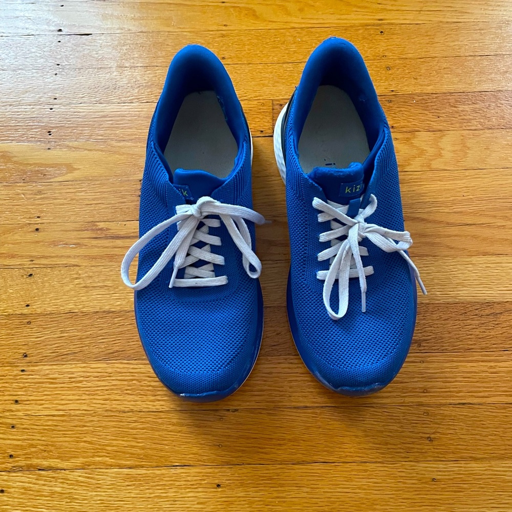 Kizik Athens Hands Free Slip on Sneakers, blue, men’s size 9